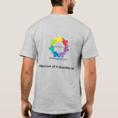 Graues T-Shirt ohne Datum (Rückseite)
