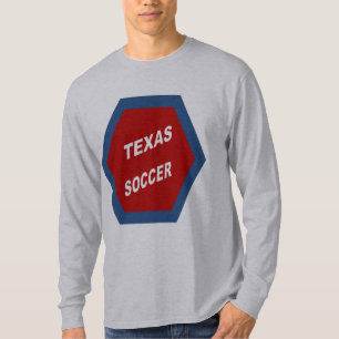 Graues T-Shirt TEXAS SOCCER