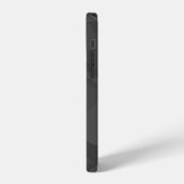 Graues Tarnmuster iPhone Hülle (Linke Seite)
