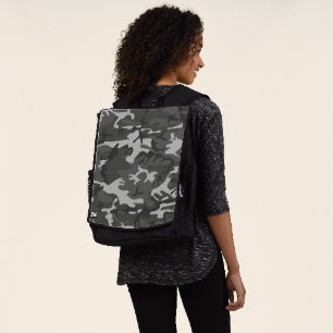 Graues Tarnmuster, Militärisches Muster, Armee Rucksack