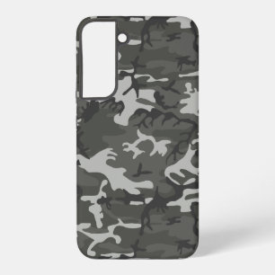 Graues Tarnmuster, Militärisches Muster, Armee Samsung Galaxy Hülle