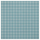Graues Teal- und Weißfenster-Gingham  Stoff (Muster)
