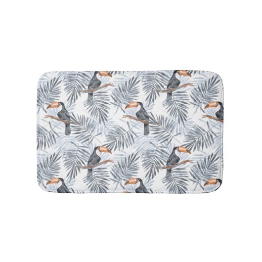 Graues Toucan Badematte (Vorderseite)