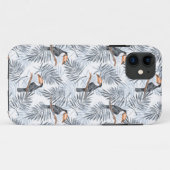 Graues Toucan Case-Mate iPhone Hülle (Rückseite (Horizontal))