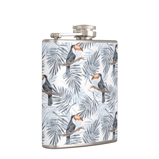 Graues Toucan Flachmann (Rechts)