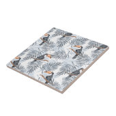 Graues Toucan Fliese (Seite)