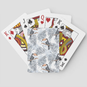Graues Toucan Spielkarten