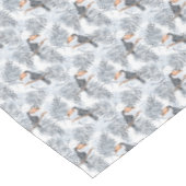 Graues Toucan Tischdecke (Schrägansicht)