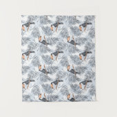 Graues Toucan Wandteppich (Vorderseite)