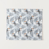 Graues Toucan Wandteppich (Vorderseite (Horizontal))