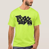 Graues Track-Seven-Band-amerikanisches Apparel-Shi T-Shirt (Vorderseite)