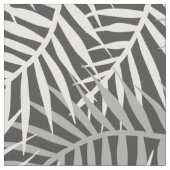 Graues tropisches Blätter Palm Tree Fern Leaf Must Stoff (Nahaufnahme)