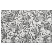 Graues tropisches Blätter Palm Tree Fern Leaf Must Stoff (Fat Quarter (45,7 x 55,9 cm))