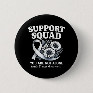Graues Tumorband des Gehirntumor-Bewusstseinsmonat Button
