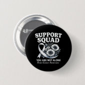 Graues Tumorband des Gehirntumor-Bewusstseinsmonat Button (Vorne & Hinten)