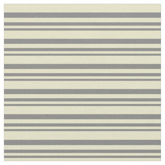Graues und blasses Goldenrod-Muster Stoff (Nahaufnahme)