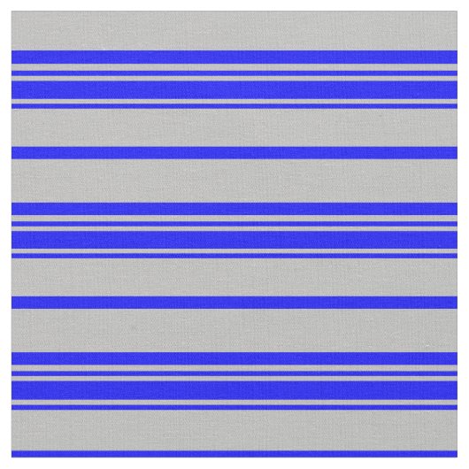 Graues und blaues Muster der Streifen Stoff (Nahaufnahme)