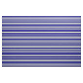 Graues und blaues Muster der Streifen Stoff (Fat Quarter (45,7 x 55,9 cm))