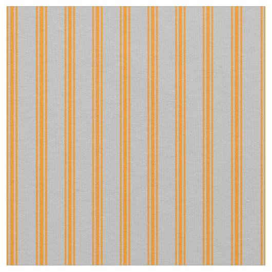 Graues und dunkles Orangenmuster/Linienmuster Stoff (Nahaufnahme)