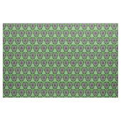 Graues und grünes Muster Stoff (Yard (91,4 cm))