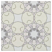 Graues und lila geometrisches Muster Stoff (Muster)