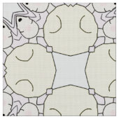 Graues und lila geometrisches Muster Stoff (Nahaufnahme)