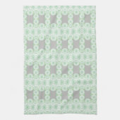 Graues und Minze grünes Küchentuch (Vertikal)