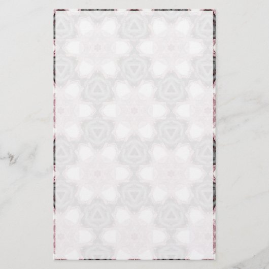 Graues und rosa Briefpapier (Vorderseite)