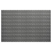 Graues und schwarzes geometrisches Muster, Stoff (Yard (91,4 cm))