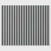 Graues und schwarzes gestreiftes geschenkpapier (Flach)