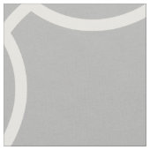 Graues und weißes geometrisches Muster Stoff (Nahaufnahme)