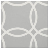 Graues und weißes geometrisches Muster Stoff (Muster)