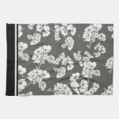 Graues und weißes Geschirrtuch (Horizontal)