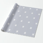 Graues und weißes Muster Geschenkpapier (Ungerollt)