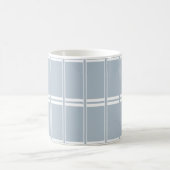 Graues und weißes Muster Kaffeetasse (Mittel)