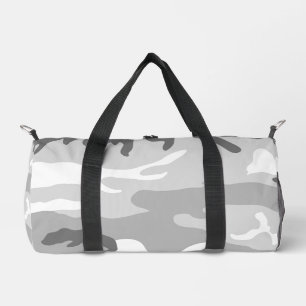 Graues urbanes militärisches Tarnmuster Duffle Bag