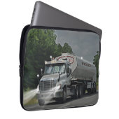 Graues Vieh Füttre Zisterne LKW für LKWs & Kids Laptopschutzhülle (Vorne Rechts)