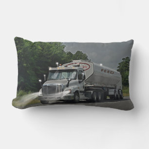 Graues Vieh Füttre Zisterne LKW für LKWs & Kids Lendenkissen