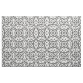 Graues viktorianisches mit Blumengewebe Stoff (Fat Quarter (45,7 x 55,9 cm))