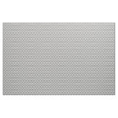 Graues Weiß-Trendy Zickzack Muster-Gewebe Stoff (Yard (91,4 cm))