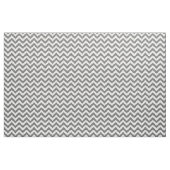 Graues Weiß-Trendy Zickzack Muster-Gewebe Stoff (Fat Quarter (45,7 x 55,9 cm))