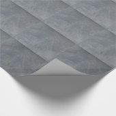 Graues Wildleder Geschenkpapier (Ecke)