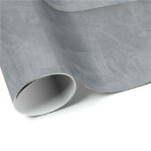 Graues Wildleder Geschenkpapier (Rolleneckpunkt)