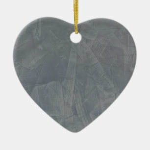 Graues Wildleder Keramikornament