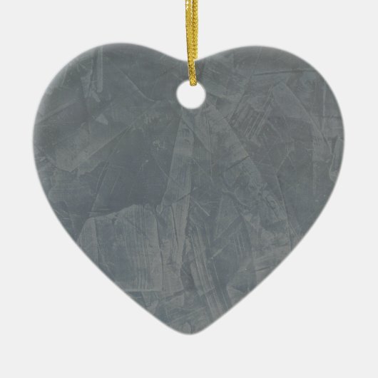 Graues Wildleder Keramikornament (Vorne)