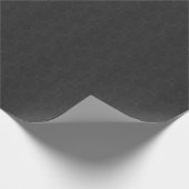 graues Wirbel-Wrapping Paper Geschenkpapier (Ecke)