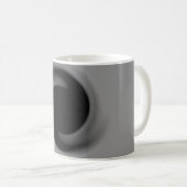Graues, wirbeliges schwarzes Loch Kaffeetasse (VorderseiteRechts)