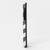 Graues Zickzack Muster Case-Mate iPhone 5 Fall Hülle (Hinten/Links)