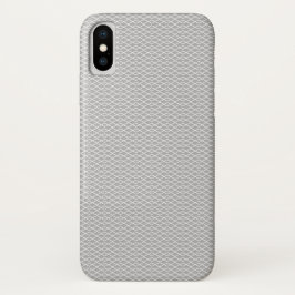 Graues Zickzack Muster Case-Mate iPhone Hülle