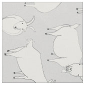 Graues Ziegen-Spielen Stoff (Nahaufnahme)